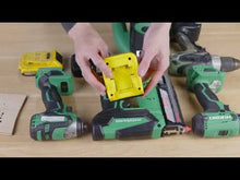 Charger et lire la vidéo dans la visionneuse de la Galerie, Adaptateur de batterie DeWalt 20V vers Hikoki 18V
