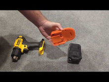 Charger et lire la vidéo dans la visionneuse de la Galerie, Adaptateur de batterie AEG 18V vers DeWalt 20V (ABS)
