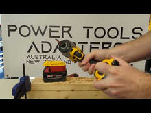 Charger et lire la vidéo dans la visionneuse de la Galerie, Adaptateur de batterie Milwaukee 18V vers DeWalt 20V
