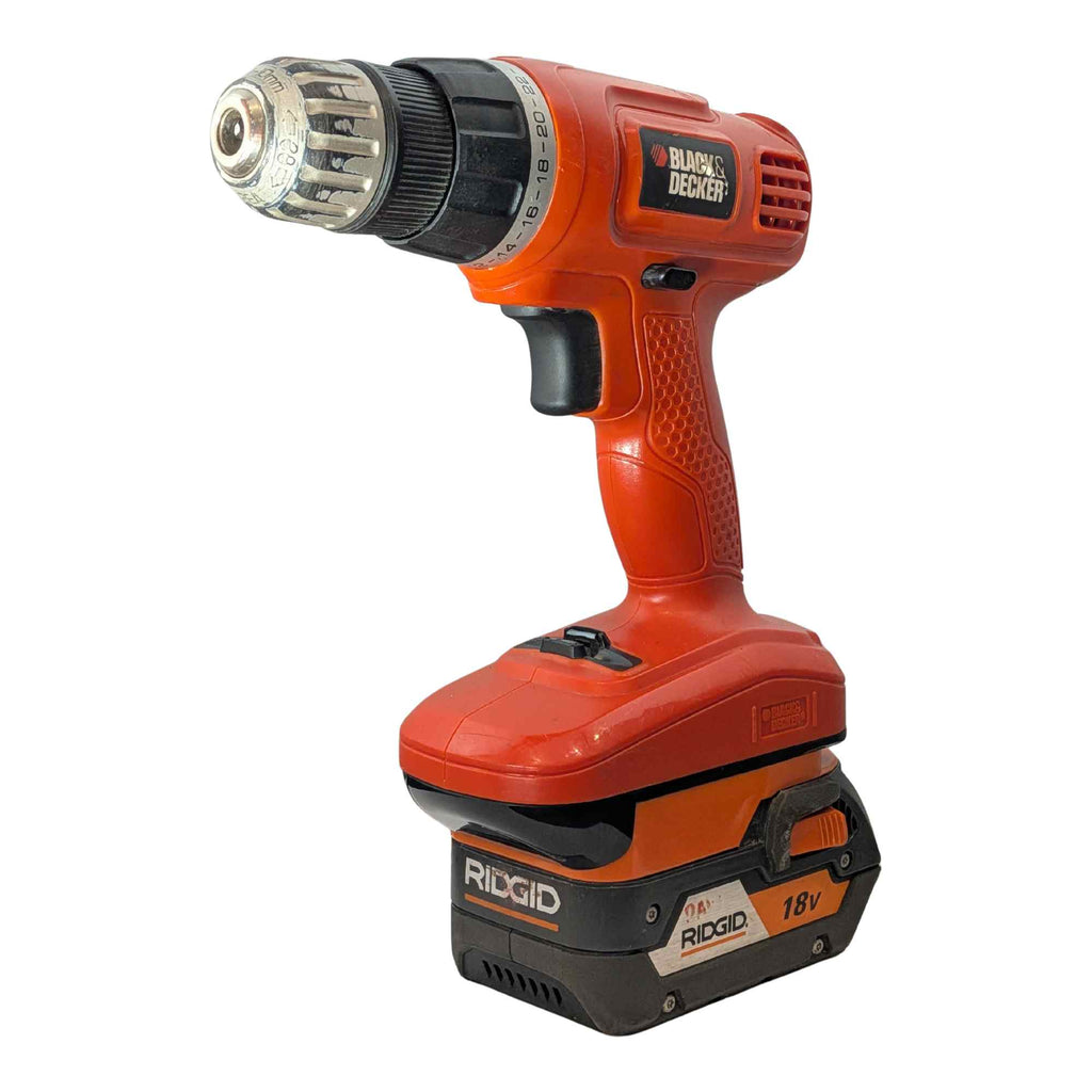 RIDGID 18V vers Black and Decker 18V Ni-Cd Adaptateur de batterie