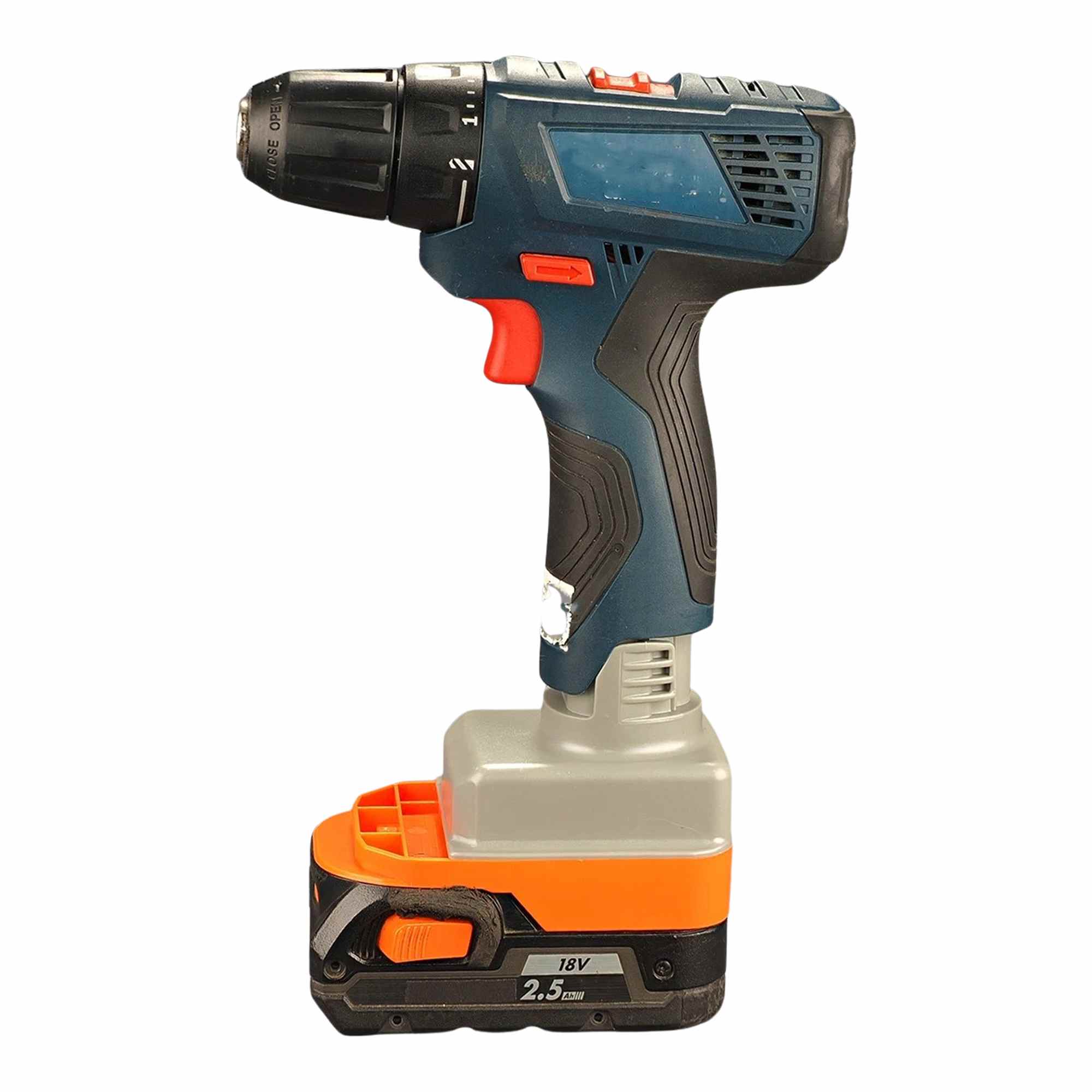 RIDGID 18V auf Bosch 12V Akkuadapter