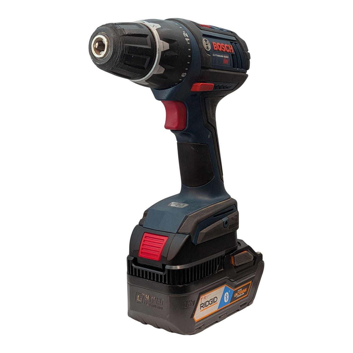 RIDGID 18V auf Bosch 18V GBA (Blau) Akkuadapter