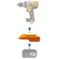 RIDGID 18V auf DeWalt 20V MAX Akkuadapter