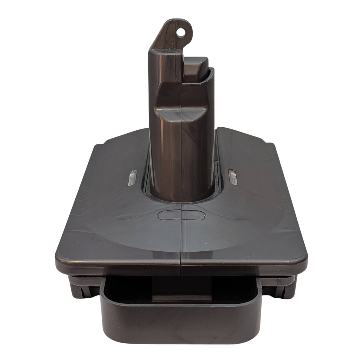 Akkuadapter RIDGID 18V auf Dyson V6: Dyson-Anschluss, vorne