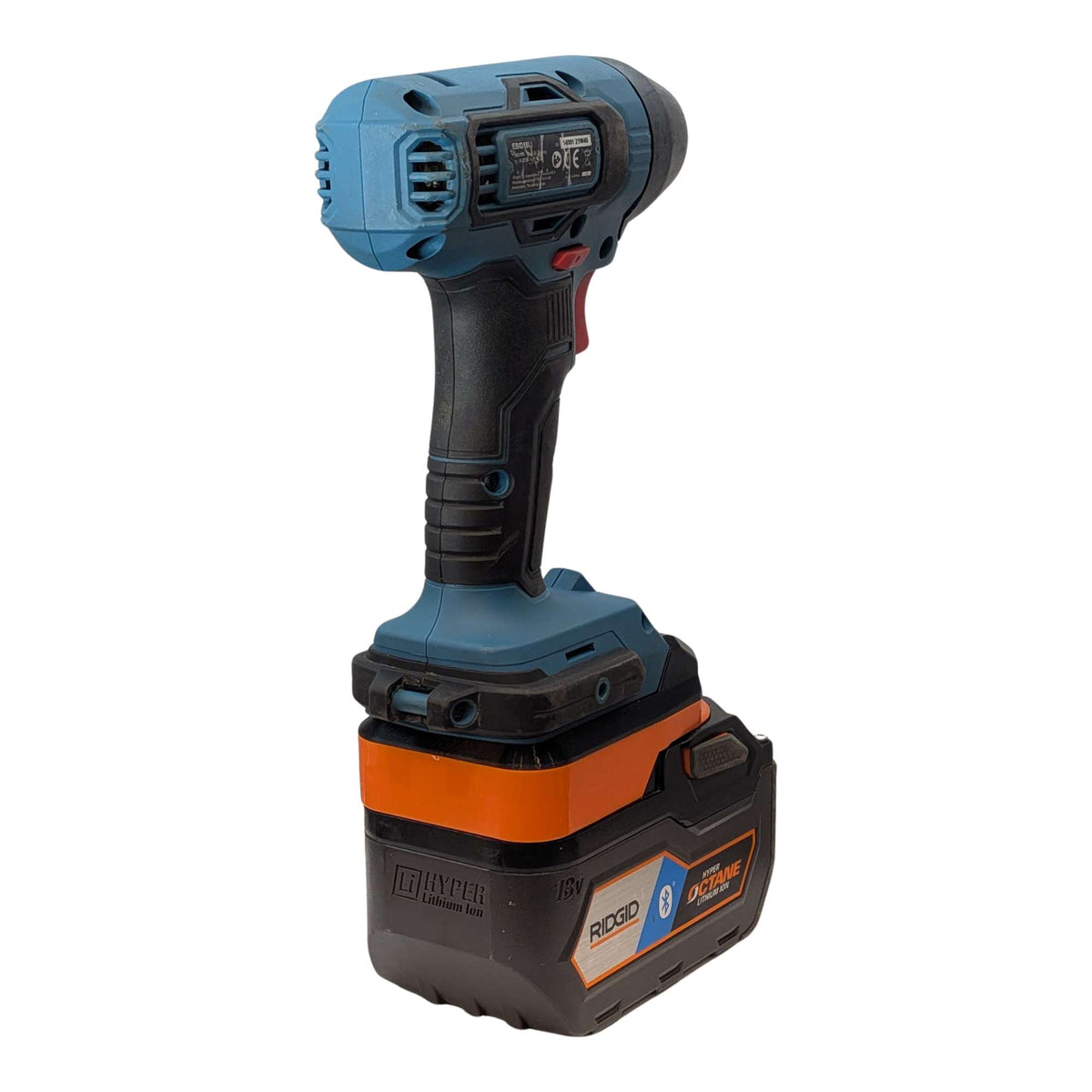 RIDGID 18V auf Erbauer 18V EXT Akkuadapter