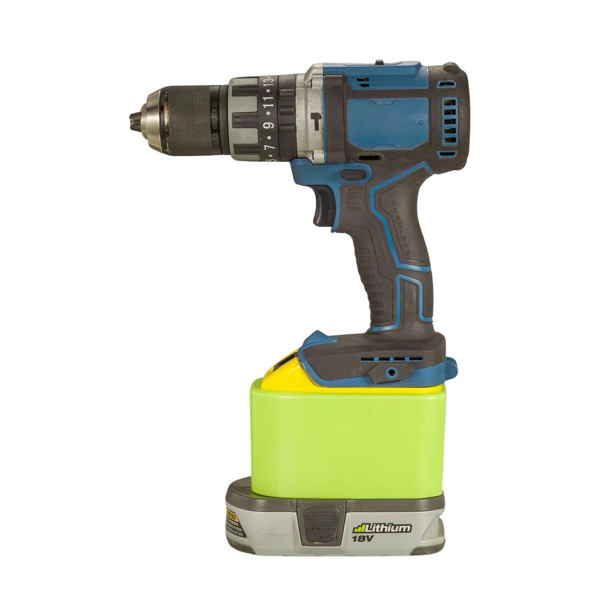Ryobi 18V auf Hercules 20V Akkuadapter