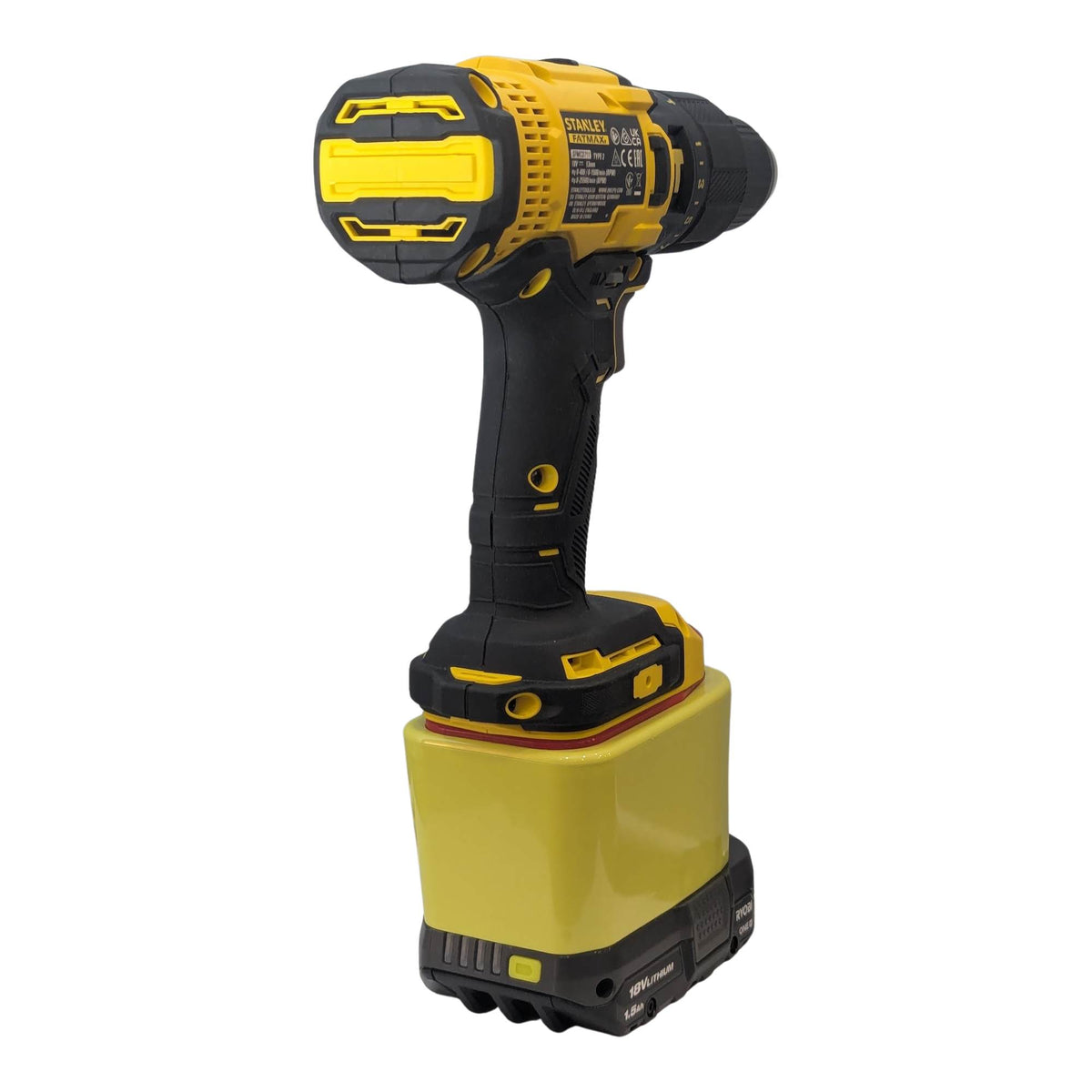 Ryobi 18V ONE+ auf Stanley FATMAX V20 Akkuadapter