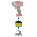 Ryobi 18V ONE+ auf Einhell 18V PXC Akkuadapter