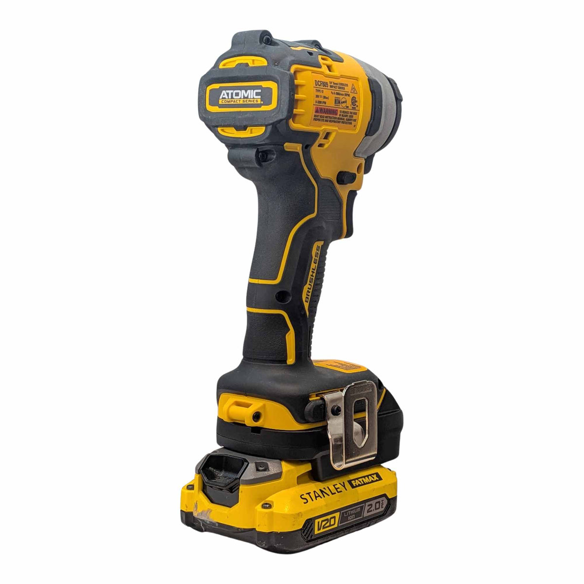 Stanley FATMAX V20 auf DeWalt 20V MAX Akkuadapter