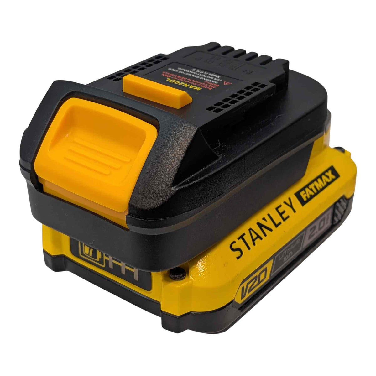 Stanley FATMAX V20 auf DeWalt 20V MAX Akkuadapter