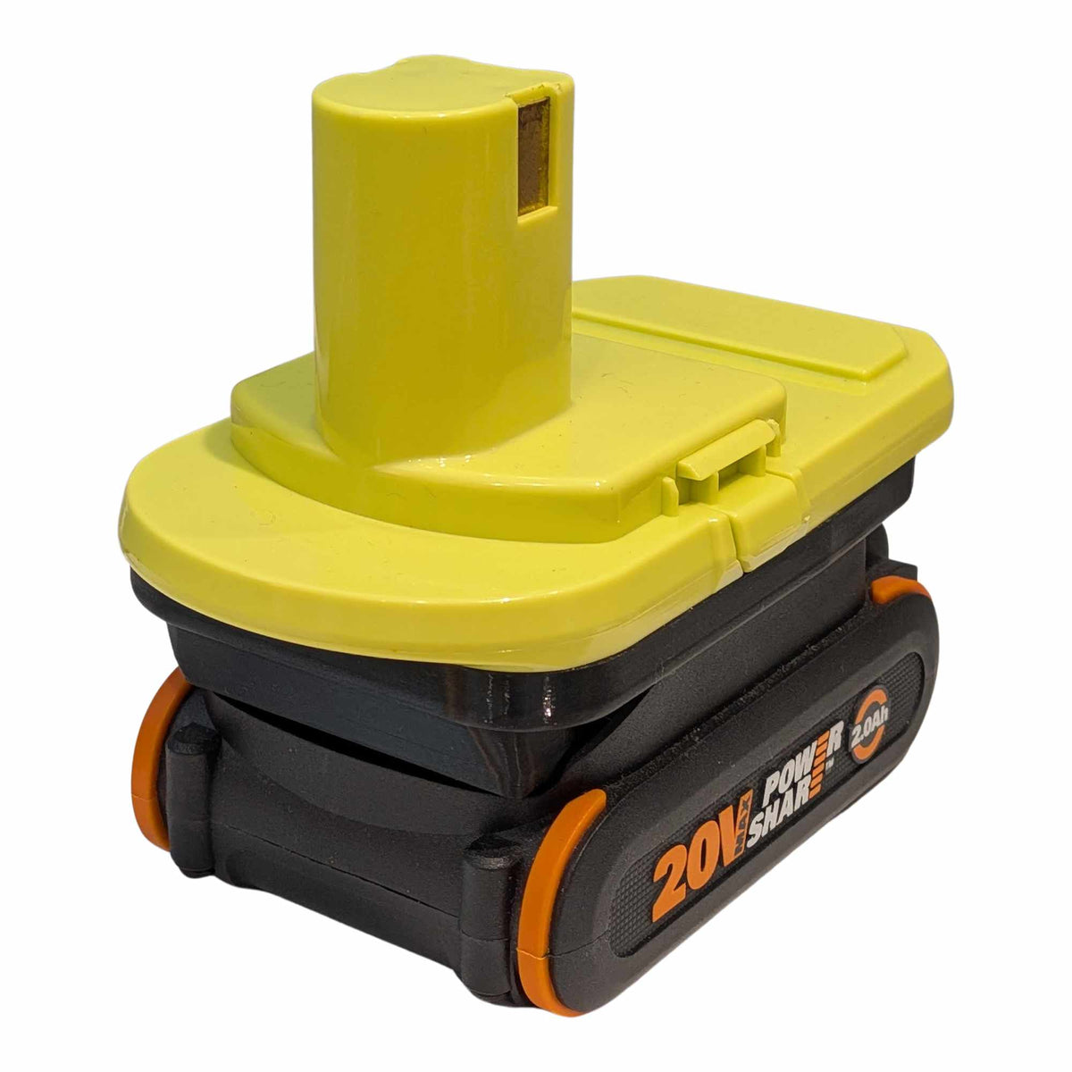 WORX 20V PowerShare (Orange) auf Ryobi 18V ONE+ Akkuadapter