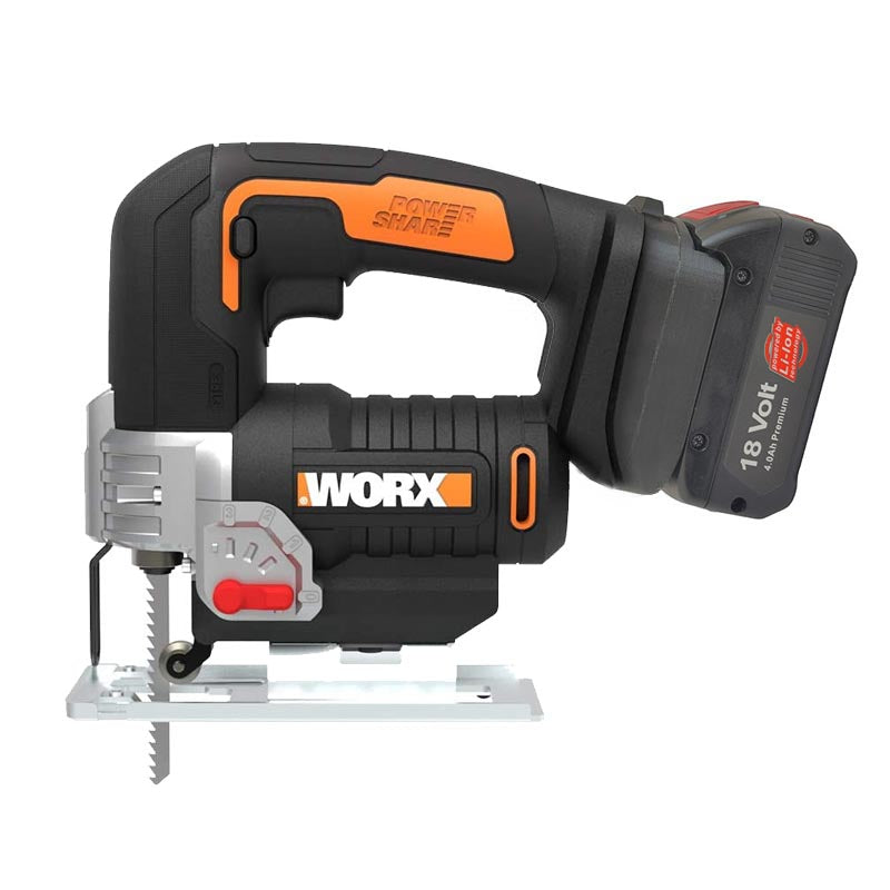 Bosch (Blau) 18V auf WORX 20V (Orange) PowerShare Akku-Adapter