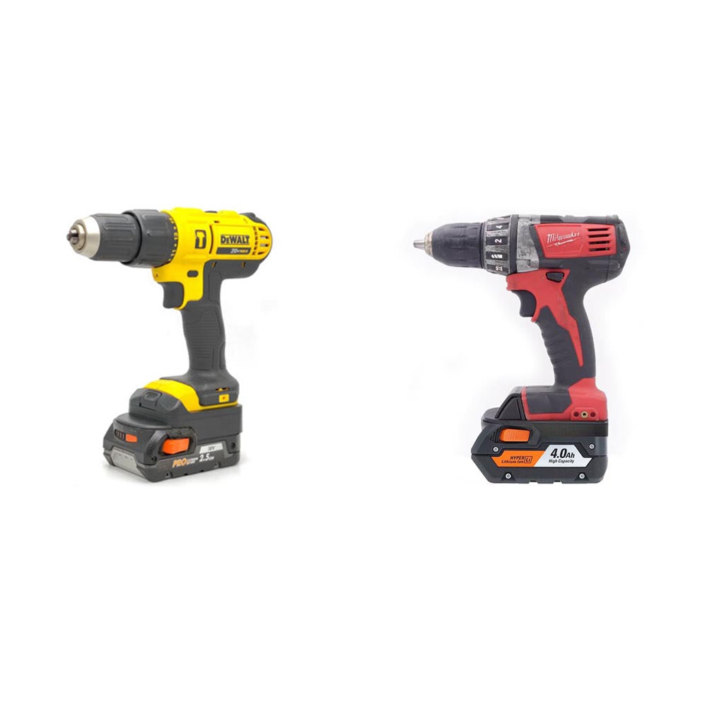 [Bundle] AEG 18V auf DeWalt und Milwaukee