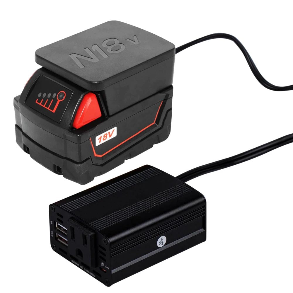 Générateur Inverseur Milwaukee 18V 150/300 Watts